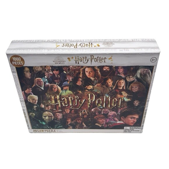 HARRY POTTER 1,000 PIECE WIZARDING WORLD ALL THE CHARACTERS PALADONE PUZZLE - Picture 6 of 13
